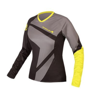 Dámské triko Endura Singletrack II, černo-šedé