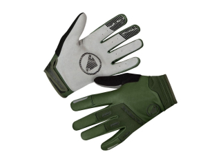 Pánské rukavice Endura SingleTrack Windproof, zelené
