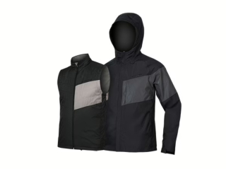 Bunda Endura Urban Luminite 3 v 1 II, černá