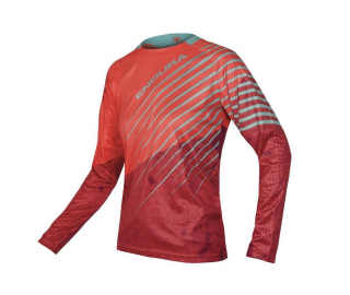 Dámské triko Endura MT500 Print, červené