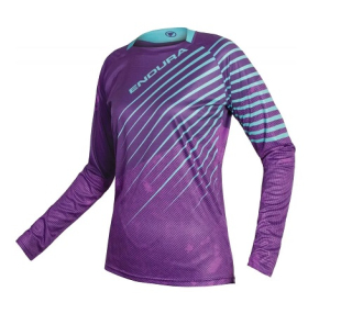 Dámské triko Endura MT500 Print, fialové